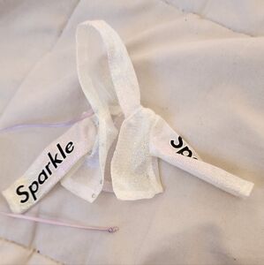 Rainbow High Cheer Violet Willow White Sparkle Jacket Doll Clothes